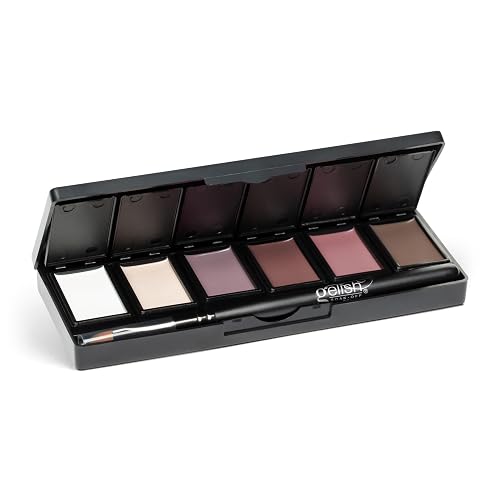 Gelish Cream Gel Soak-Off Solid Gel Polish with Brush - Act Natural Palette Beauty & Personal Care Gelish