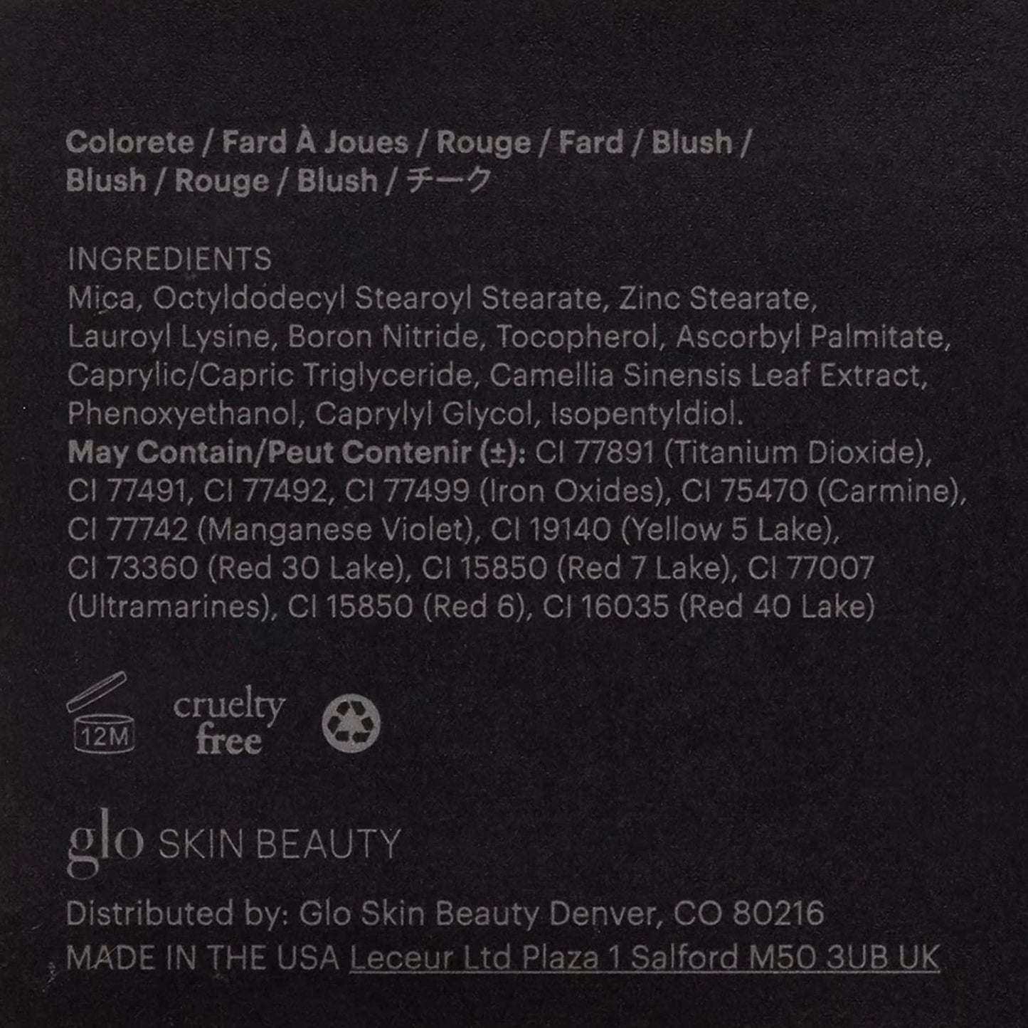 Glo Skin Beauty Blush (Spice Berry) - Pressed Powder Blush for Cheeks, High Pigment Mineral Face Makeup Creates a Natural, Healthy Glow