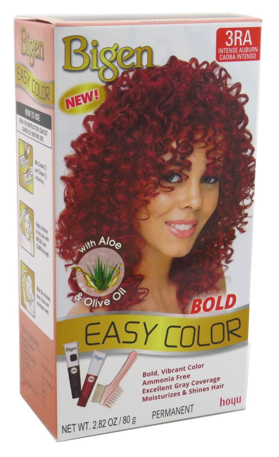 Bigen Easy Color #3ra Intense Auburn Kit, 1 Ea, 1count