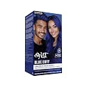 Splat Blue Envy Semi Permanent Hair Dye Kit with Bleach, 1 Application, Includes Blue Hair Dye, Oxide & Bleach Powder, Vegan & Cruelty Free Hair Color