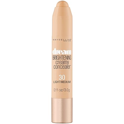 Maybelline Dream Brightening Creamy Concealer, Light/Medium, 0.11 oz.