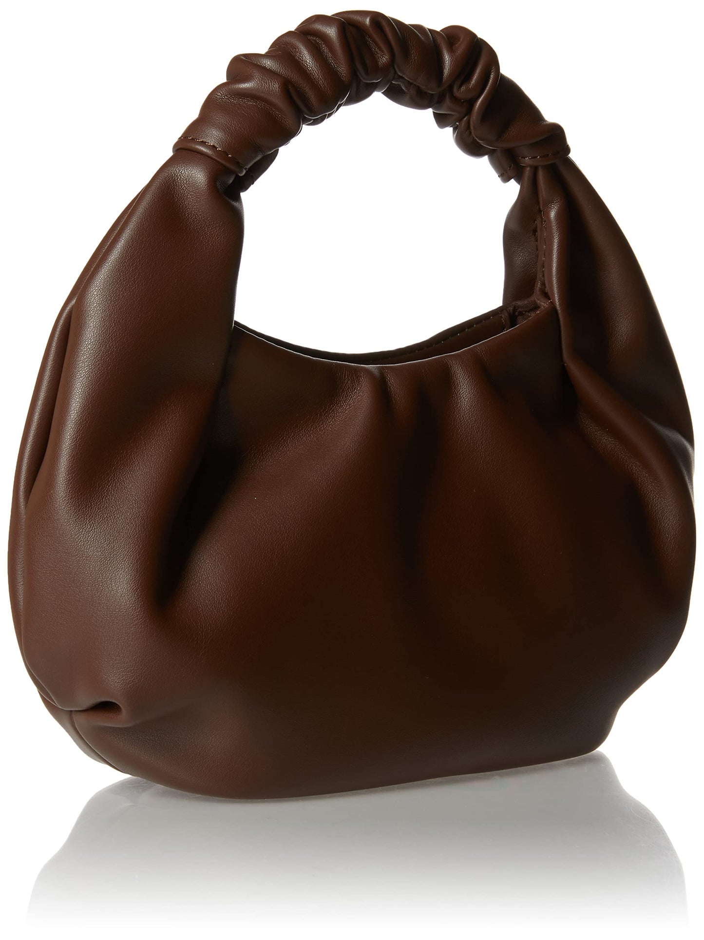 The Drop Women's Addison Soft Volume Top Handle Bag, Chocolate, One Size
