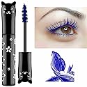 LGSZGDCN Blue Lashes Extensions Mascara Makeup Voluminous Original Volume Building Waterproof Fast Dry Eyelashes Curling Lengthening Eye Lashes Party