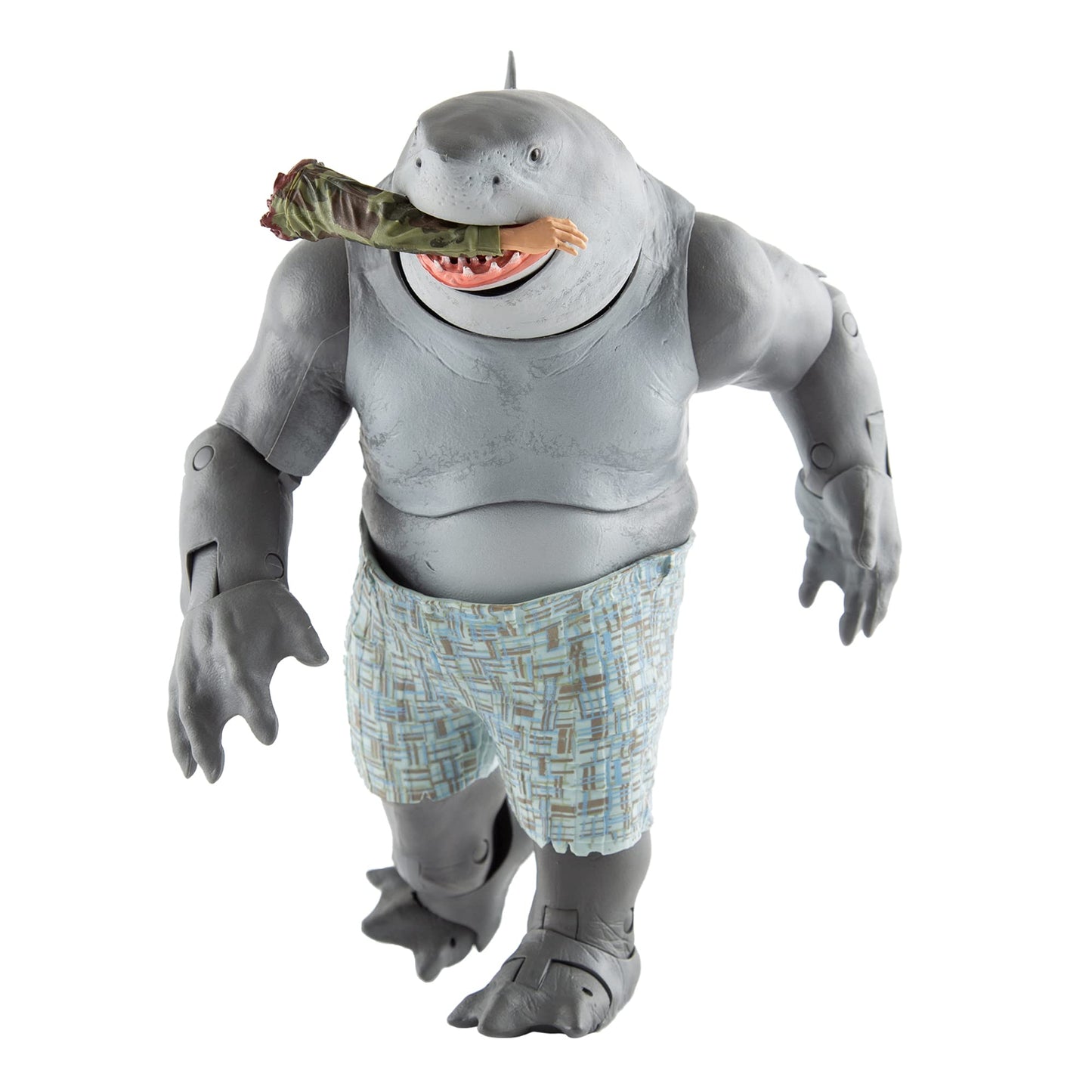 McFarlane 15088-9 Toys DC Suicide Squad Movie-Megafig-King Shark (Gold Label), Multicolour, 12 years +