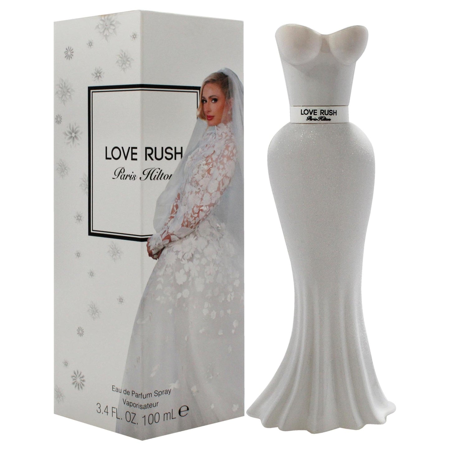 Paris Hilton Love Rush Eau de Parfum Spray Perfume for Women | Floral Fragrance | Notes of Italian Bergamot, Gardenia, Sandalwood and Vanilla |