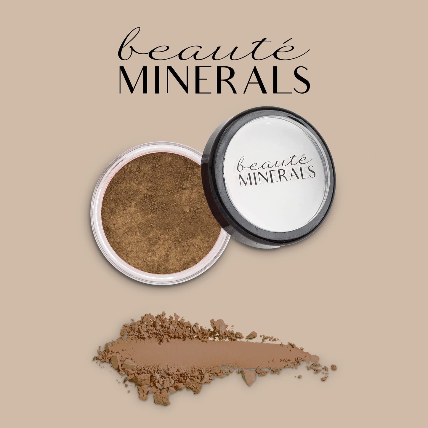 Full Coverage Foundation Mineral Makeup Face Powder by Beauté Minerals in Dramatic | 100% Natural Makeup: Talc Free Loose Powder Matte Foundation