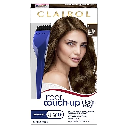 Clairol Nice n Easy Touch, Up, 005, Medium Brown, 1 Kit
