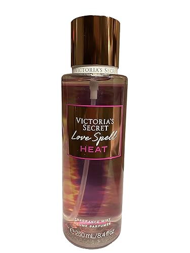 Victoria's Secret Love Spell Heat Fragrance Body Mist 8.4 Ounce Spray Limited Edition