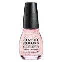 SinfulColors Bari Revlon 6407-99 .5 Oz Pink Glitter Professional Nail Polish