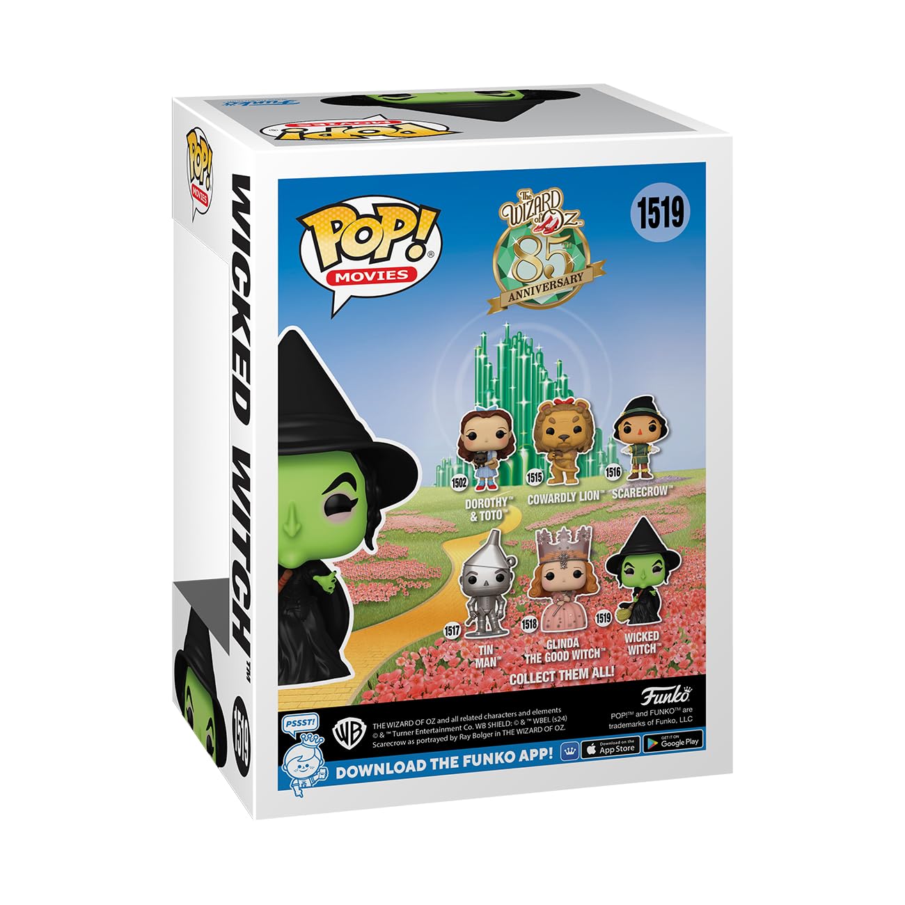 Funko POP! Movies: The Wizard of Oz - The Wicked Witch - Collectable Vinyl Figure - Gift Idea - Official Merchandise - for Kids & Adults - Movies…