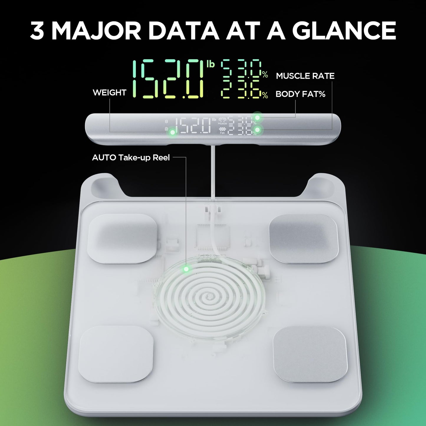 RunStar Smart Scale for Body Weight and Fat Percentage FSA&HSA Eligible, 8-Electrode Digital Bathroom Scale with BMI, Body Fat & Muscle Mass to 28… Sports & Outdoor runstar
