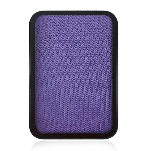 Kraze FX Face Paint Palette Refill - Purple Face Paint (10 gm) - Hypoallergenic Non-Toxic Water Activated Professional Halloween Face & Body Painting