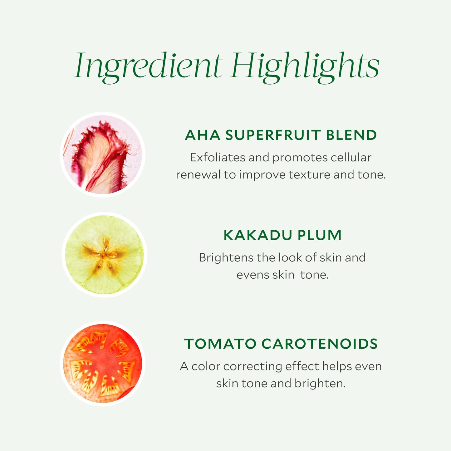 Tata Harper Resurfacing Serum, Brightening, Daily Glow, AHA/BHA Face Serum, Natural Skincare 30ml