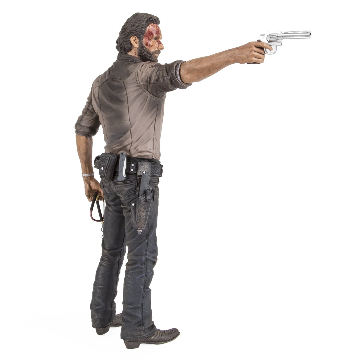 McFarlane Toys The Walking Dead TV 10" Rick Grimes Vigilante Edition Deluxe Figure