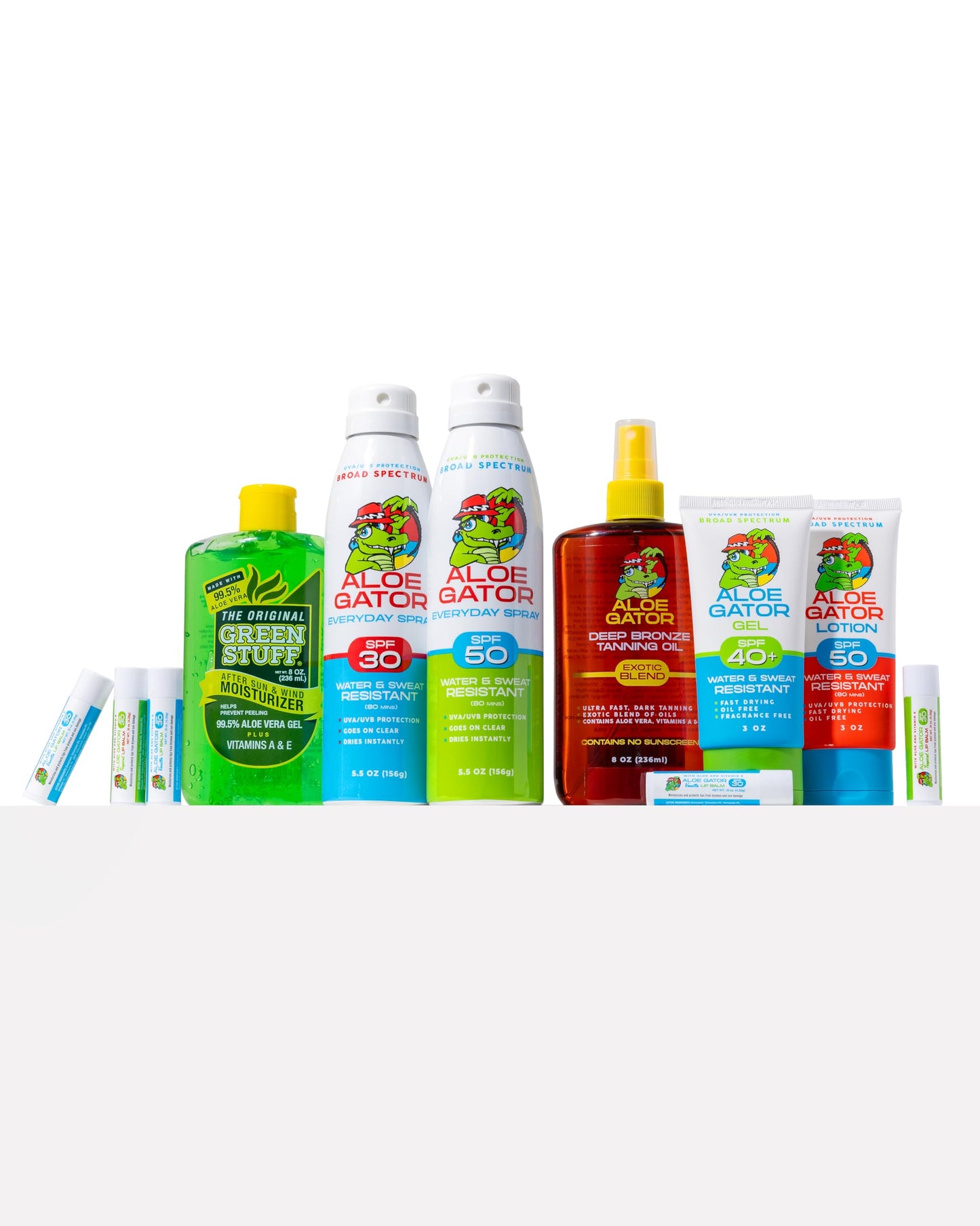 Aloe Gator Gel Sunscreen SPF 40+, Alcohol-Free, Paraben-Free