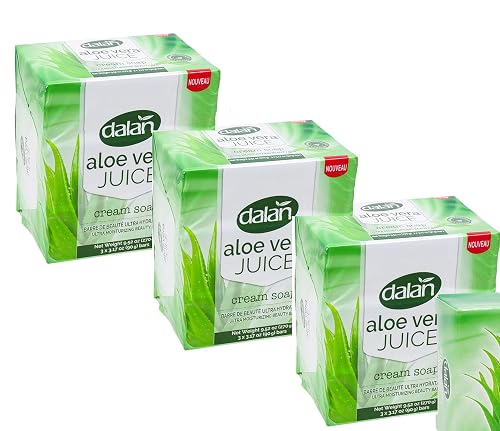 Aloe Vera Cream Soap (3-pack) Dalan Beauty & Personal Care Dalan