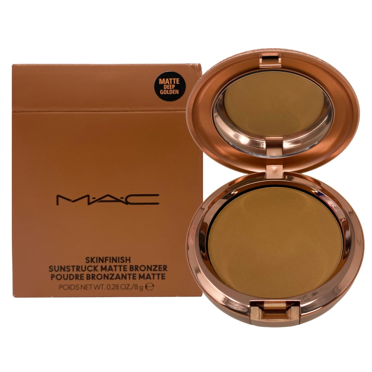 M.A.C Cosmetics Skinfinish Sunstruck Bronzer - Matte Deep Golden - 0.28 oz / 8g