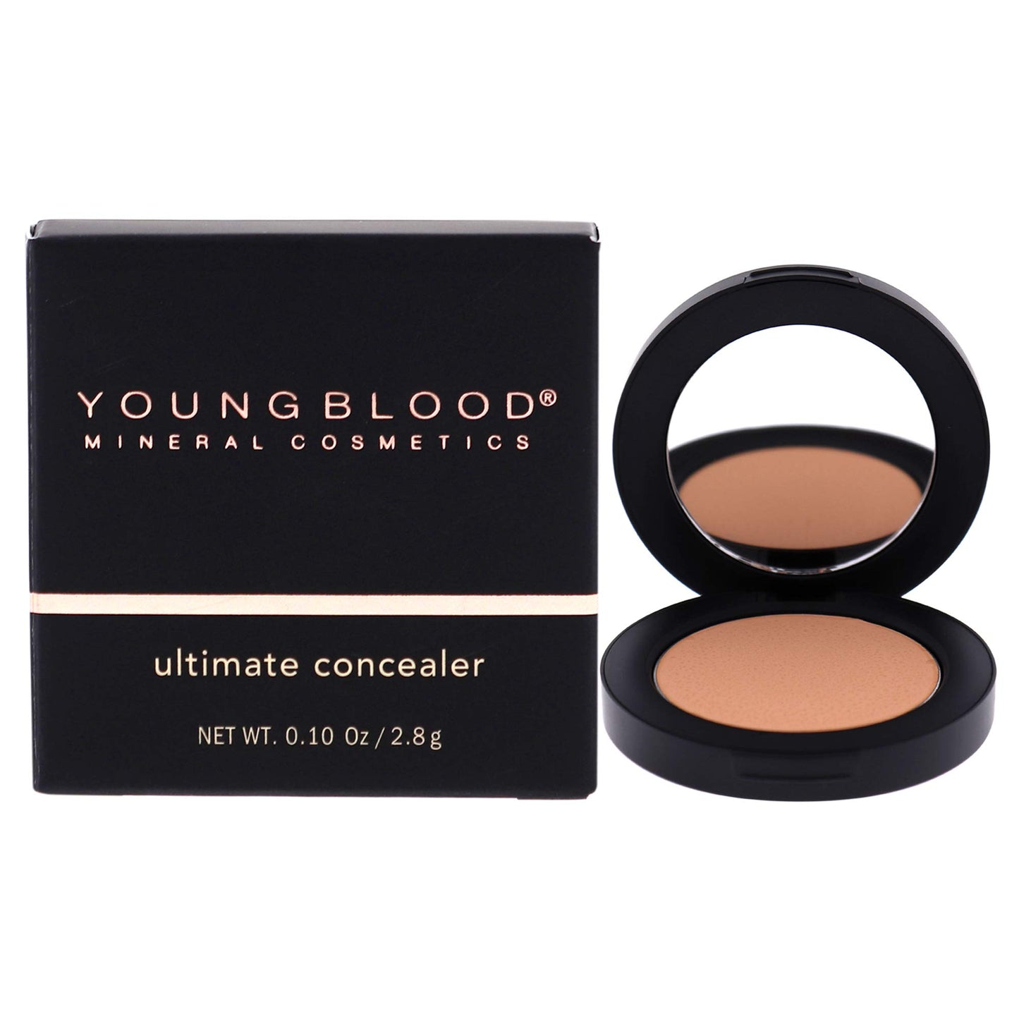 Youngblood Clean Luxury Cosmetics Ultimate Concealer, Medium | Conceals Under Eye Dark Circles Full Coverage Brightening Non-Creasing Coverage