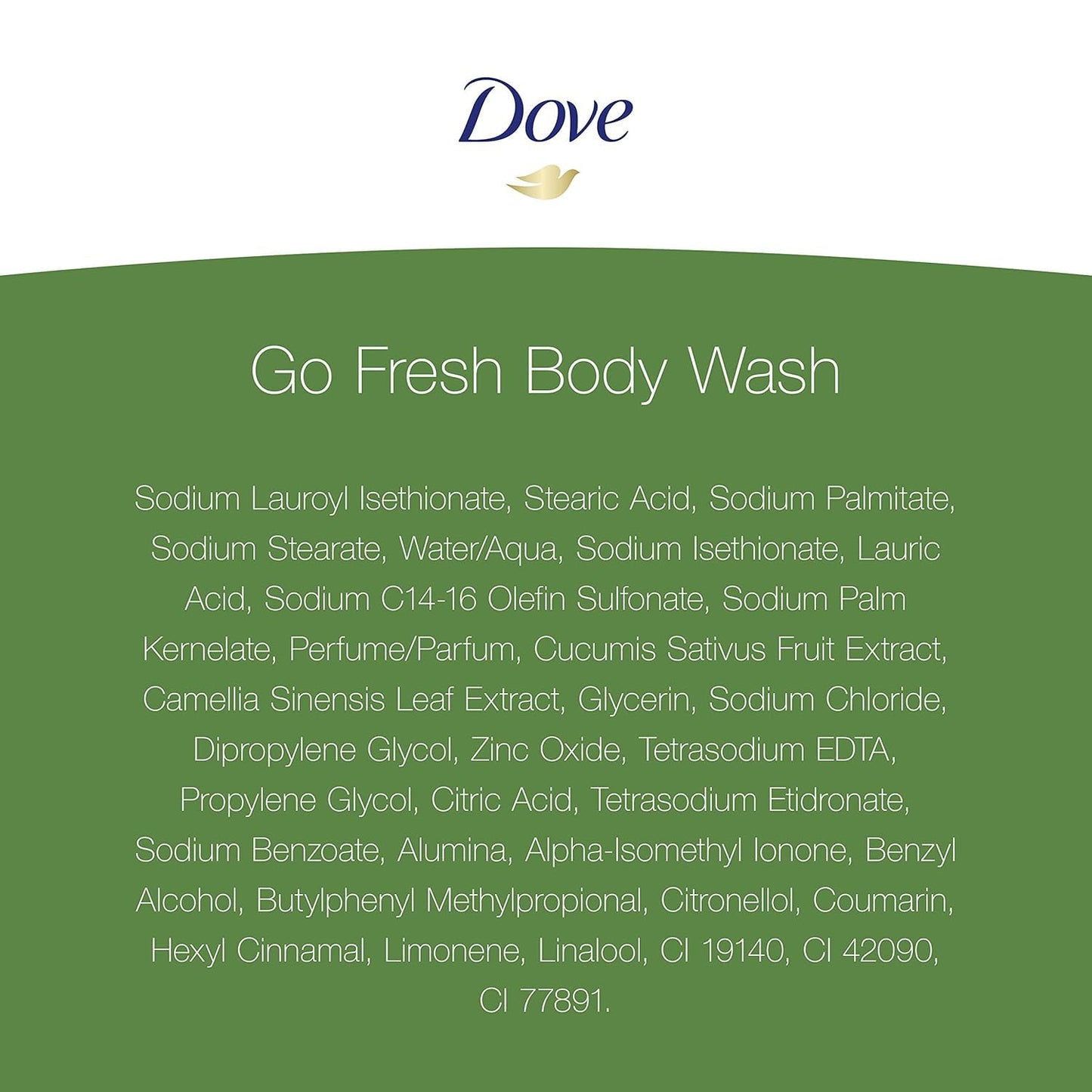 Dove Body Wash 11 Ounce Go Fresh Cucumber & Green Tea, 11 Fl Oz (Pack of 2) Beauty & Personal Care Dove