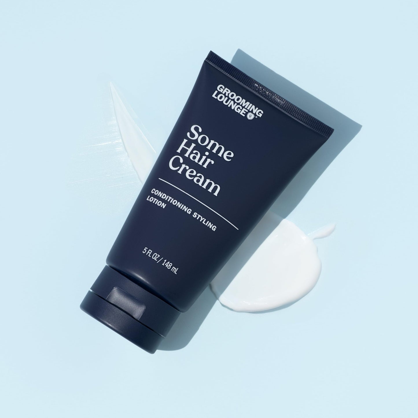 Grooming Lounge Some Hair Cream - Sculpting, Low Shine, Flexible Styling Cream for Men - Moisturizing, Conditioning, and Texturizing with Firm, Strong