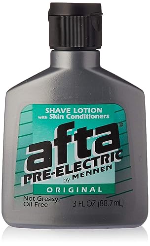 Mennen Afta Pre-Electric Shave Lotion With Skin Conditioners Original, 3 Fl Oz