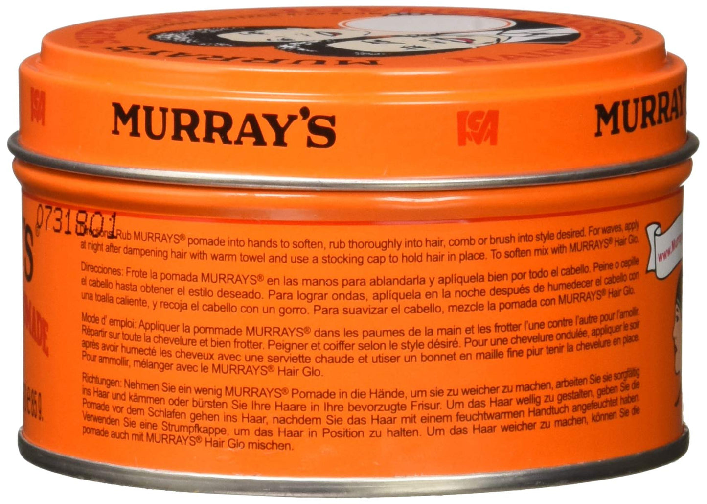 Murray's Superior Hair Dressing Pomade, 3Oz - 12 pieces