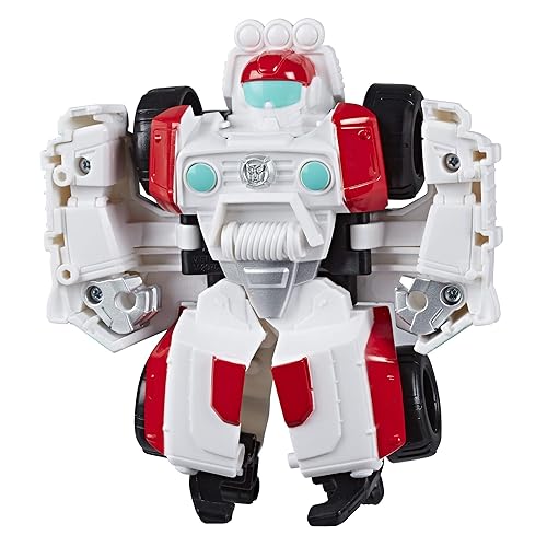 Transformers Playskool Heroes Rescue Bots Academy Medix The Doc-Bot Converting Toy, 4.5" Action Figure, Toys for Kids Ages 3 & Up
