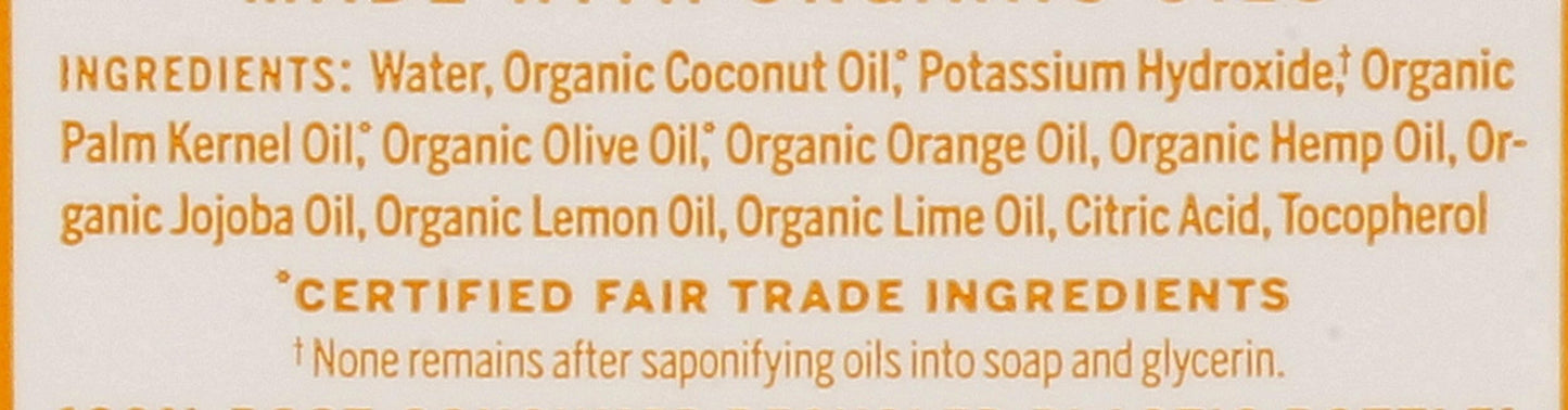 Dr. Bronner's, Soap Liquid Citrus Orange Organic, 128 Ounce Beauty & Personal Care Dr. Bronner's