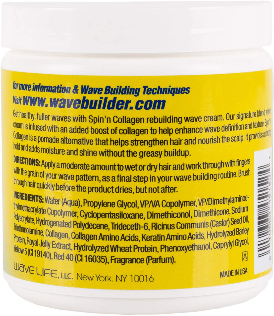 Wavebuilder Spin'n Collagen Wave Cream