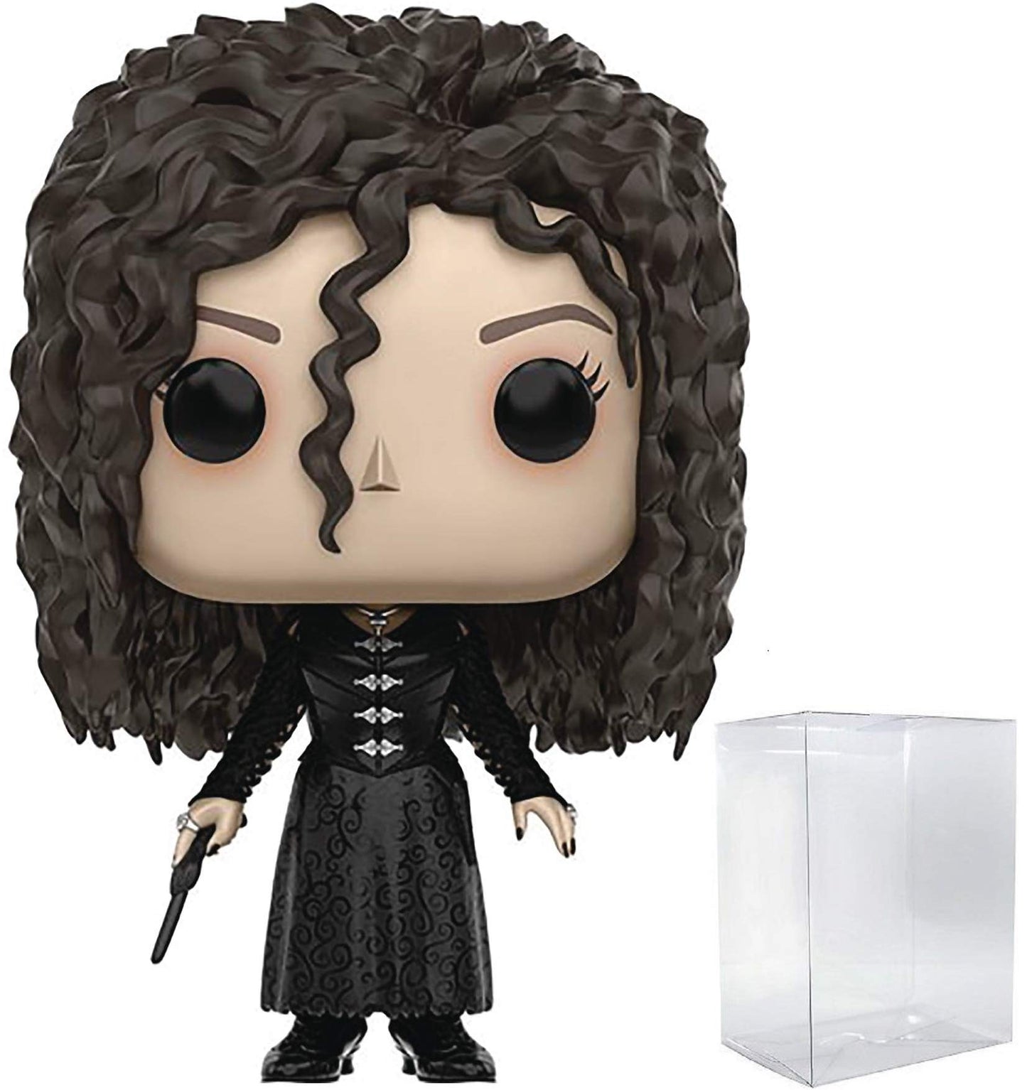 Harry Potter - Bellatrix Lestrange Funko Pop! Vinyl Figure (Bundled with Compatible Pop Box Protector Case), Multicolor, 3.75 inches