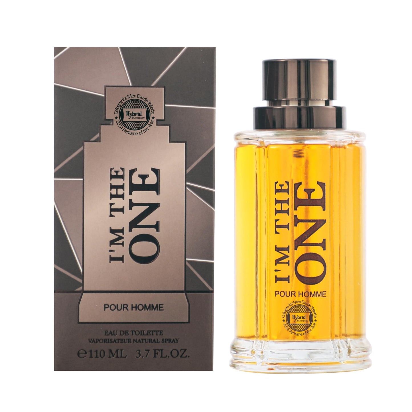 Hybrid & Company I'm The One Pour Homme For Men Eau De Parfum Vaporisateur Natural Spray 3.4 Fl Oz