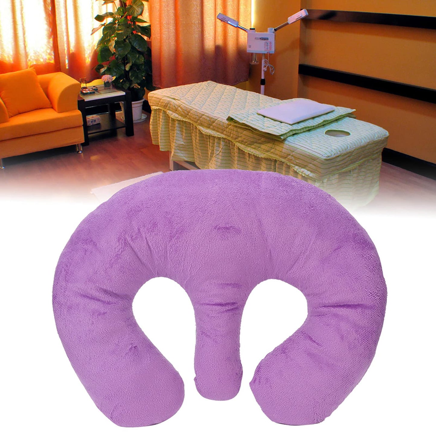 JTLB Beauty Salon Support Pillow Pillow for Chest Massage SPA (Purple) Beauty and Personal Care JTLB