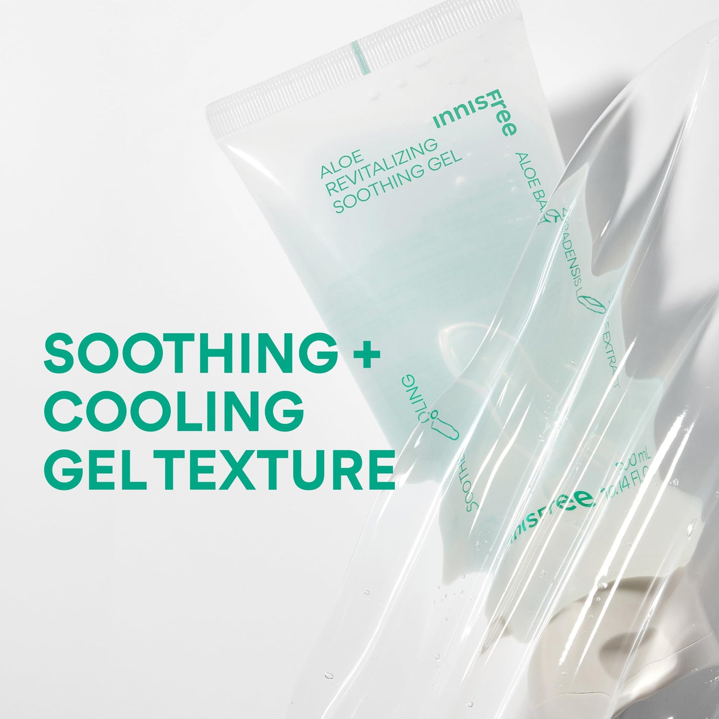 innisfree Aloe Vitalizing Soothing Gel Hydrating Face & Body Moisturizer