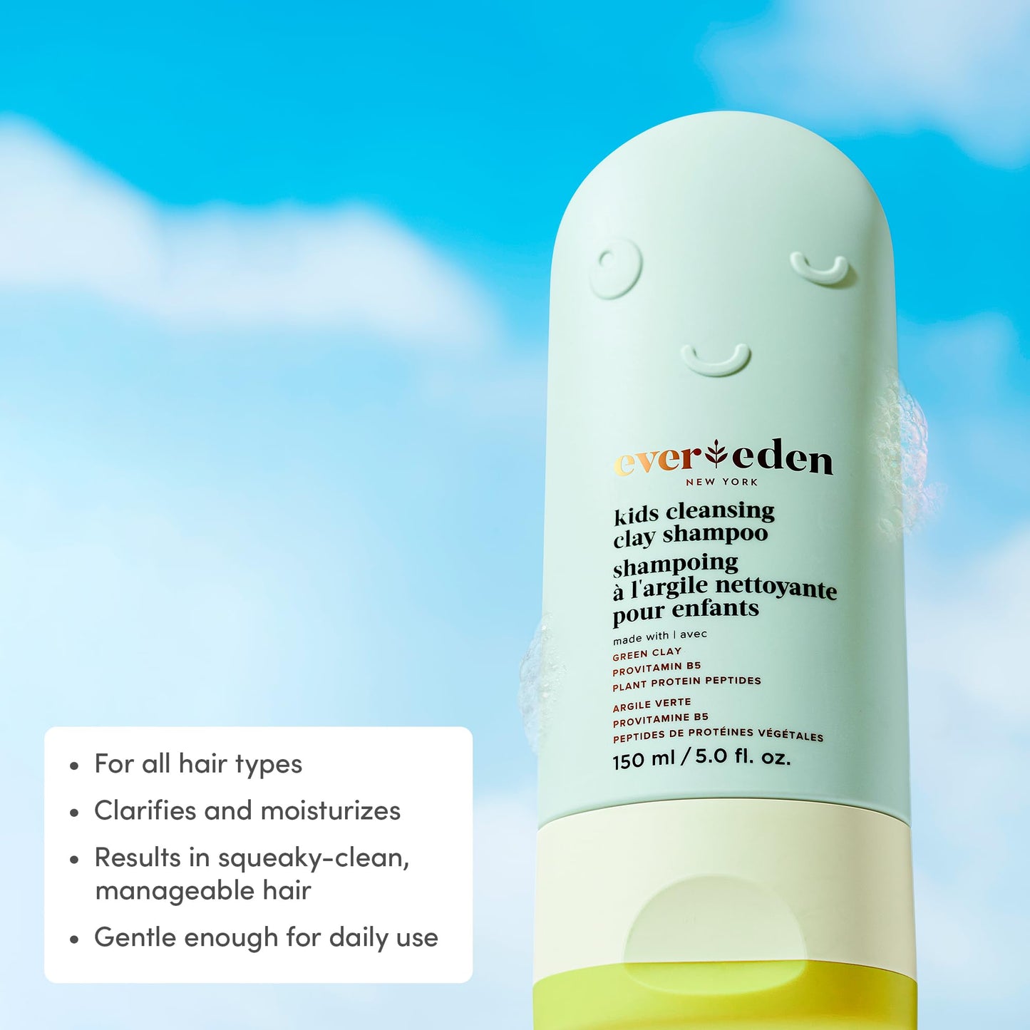 Evereden Kids After-Swim & Sports Shampoo, Detoxifies Scalp from Chlorine Beauty and Personal Care Evereden