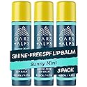 Oars + Alps Lip Suncreen, SPF 18 Lip Balm, Shine Free Sunscreen for Lips, Infused with Vitamin E, Peppermint & Spearmint, Water & Sweat Resistant