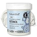 NATURE WELL Clinical Retinol Intense Moisture Cream for Face & Body - Anti-Aging Firming Cream for Wrinkles, Fine Lines & Crepey Skin - Hydrating