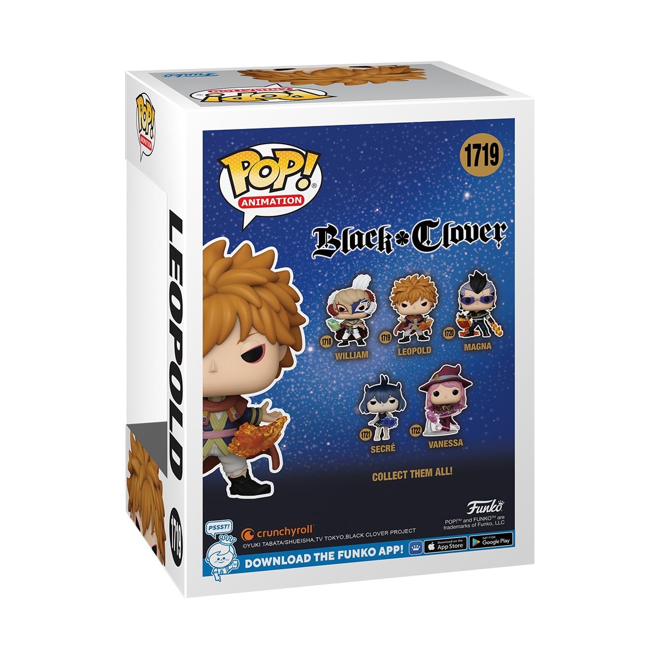 Funko POP! Animation: Black Clover - Leopold Vermillion - Collectable Vinyl Figure - Gift Idea - Official Merchandise - for Kids & Adults - Anime…