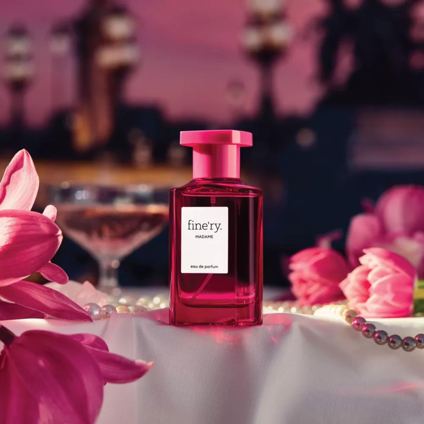 Fine'ry Fruity Floral Elegant Eau de Parfum - Madame Long-Lasting Perfume for Women - Crème de Cassis, Velvet Orris & Patchouli, Gourmand, Full Size Beauty & Personal Care Fine'ry