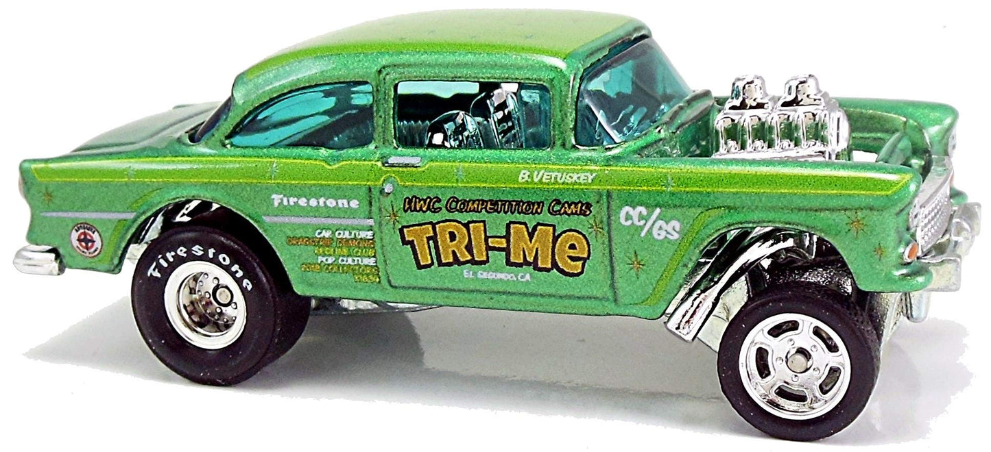 Hot Wheels 55 Chevy Bel Air Gasser Vehicle