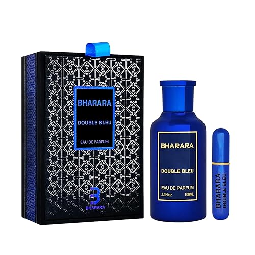 Bharara Double Bleu Pour Homme Eau De Parfum For Men 3.4 oz /100 ML