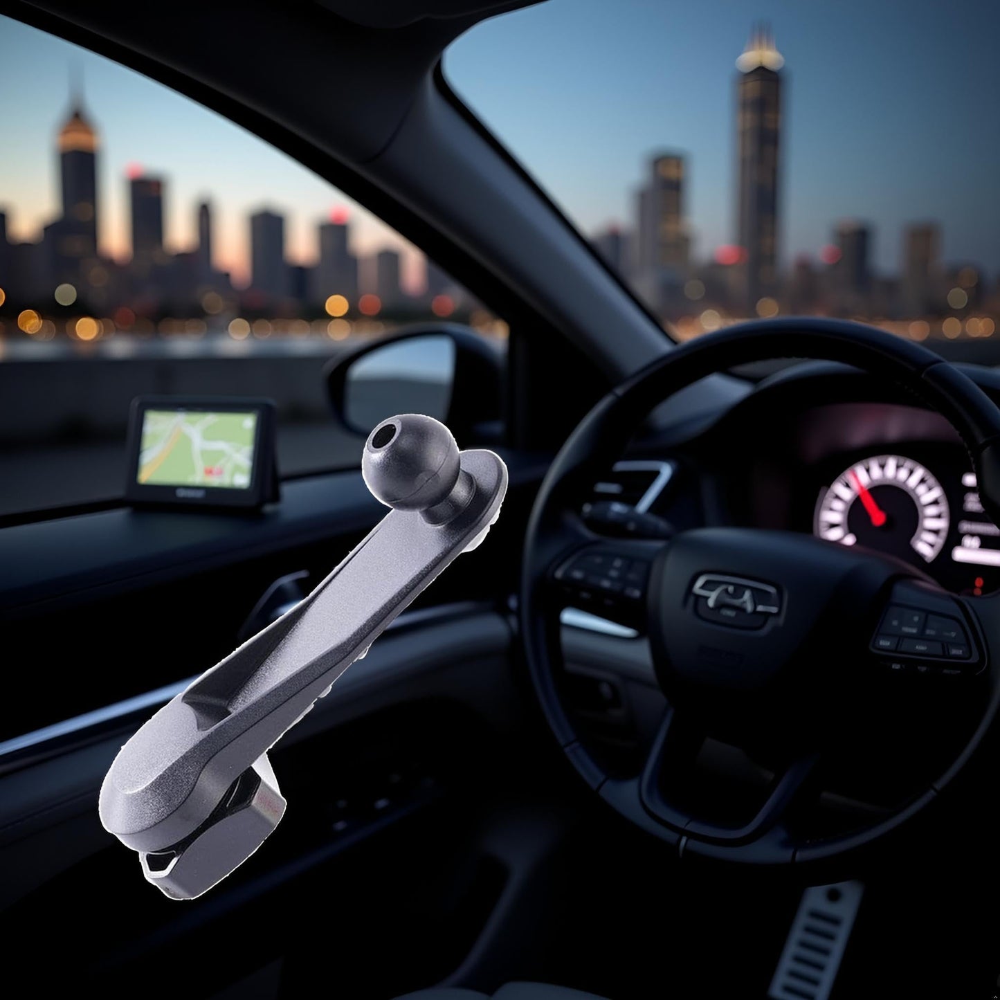 Junfamilee 1Pc Black 17mm Ball Magnetic Car Phone Magnet Mount Extension Universal Smartphone Cell Stand Phone Br Support Mobile, Cell Phones…