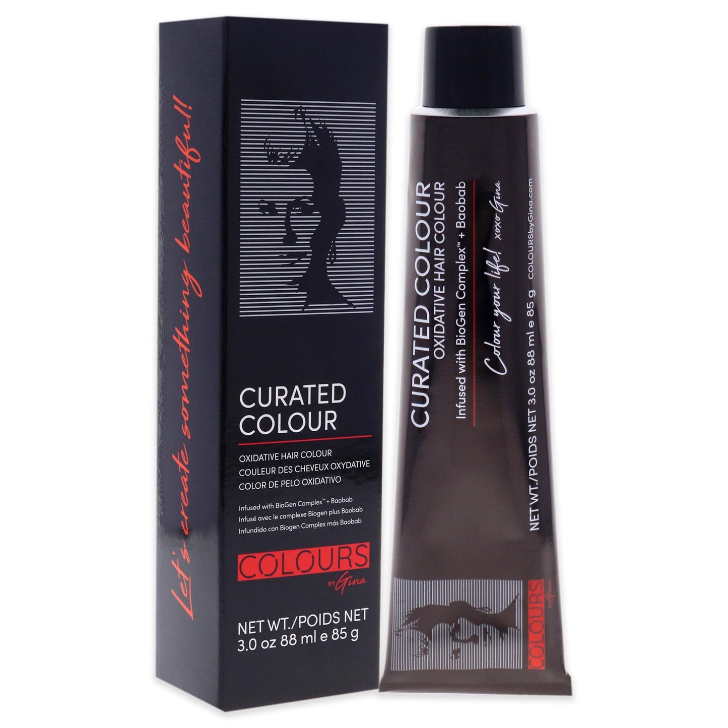 Colours By Gina Curated Colour - 7.34-7CG Golden Copper Blonde by Colours By Gina for Unisex - 3 oz Hair Color