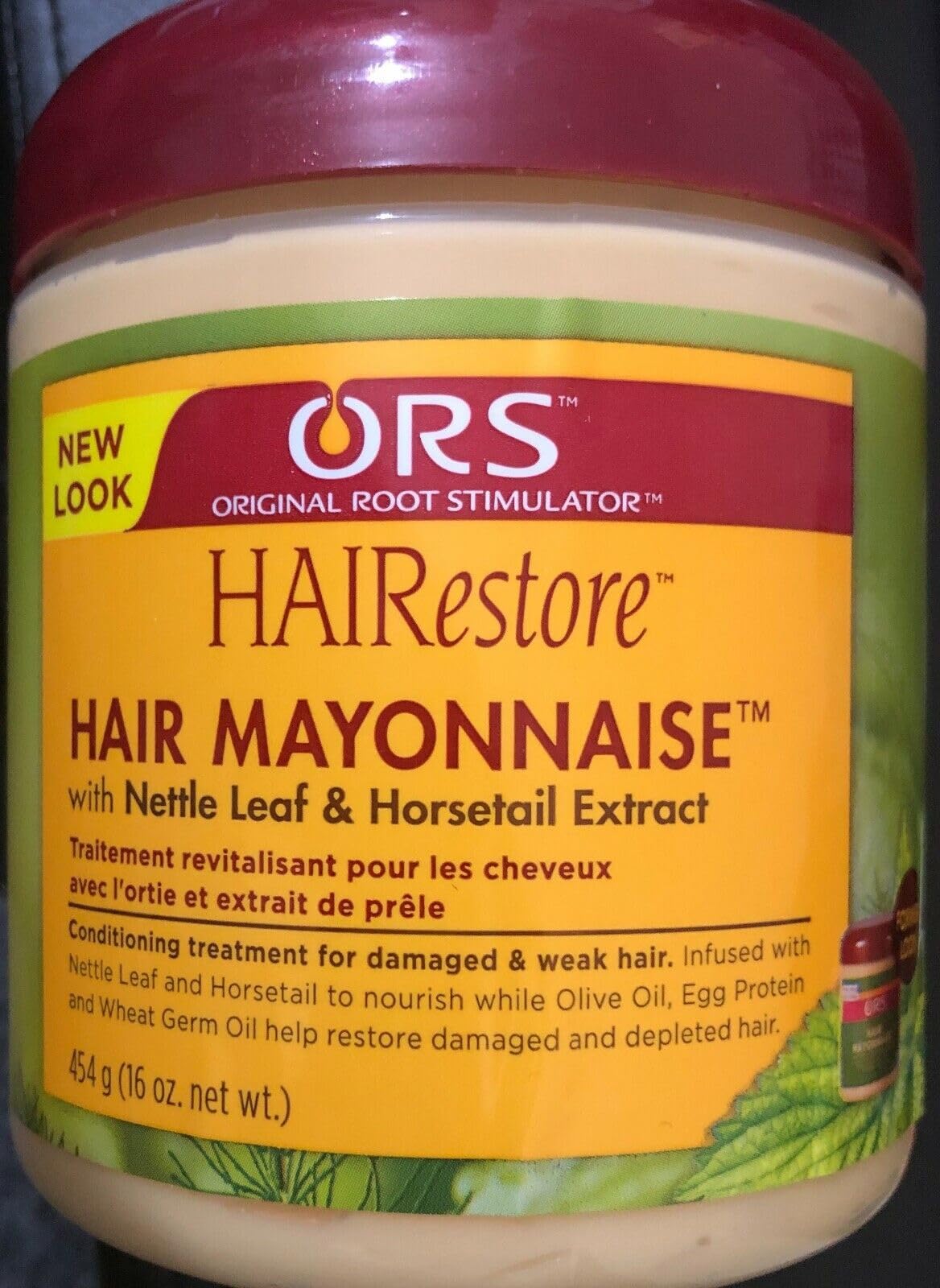 Organic Root Stimulator Hair Mayonnaise Treatment, 16 Ounce
