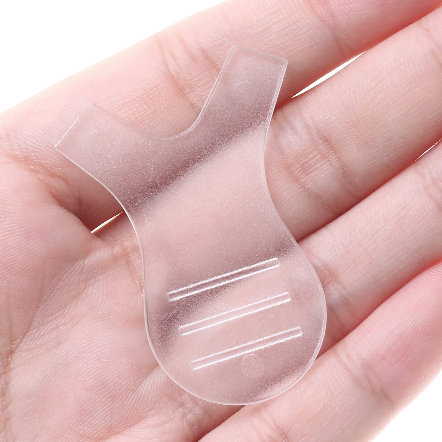 Yaomiao 30 Pcs Y Lash Lift Tool Y Shape Lash Lift Brush Silicone Eyelash Separator Tool Perm Brush for Eyelash Extension Makeup Supplies(Clear Color)