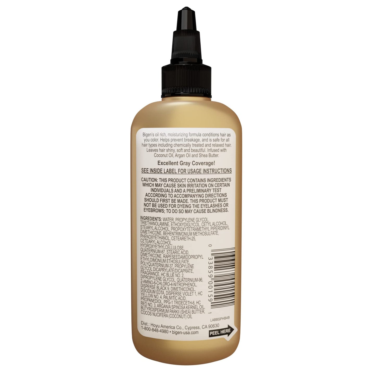 HB4 Honey Brown Bigen Semi Permanent Hair Color (3 Pack)