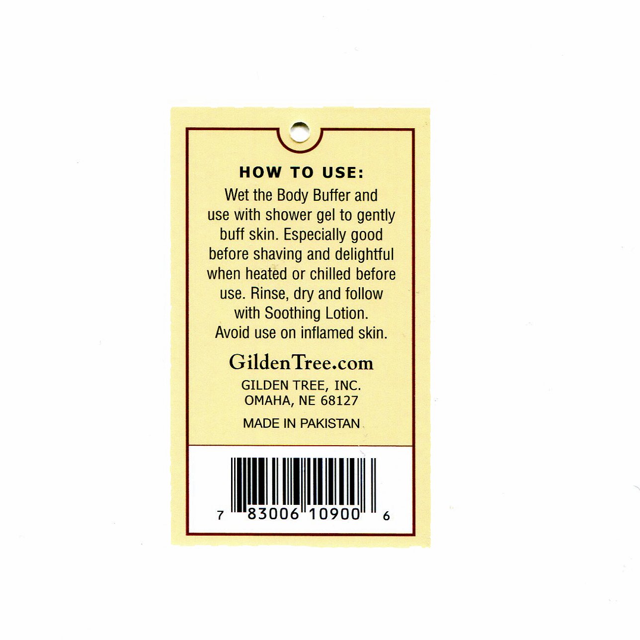 Gilden Tree Terra Cotta Body Loofah