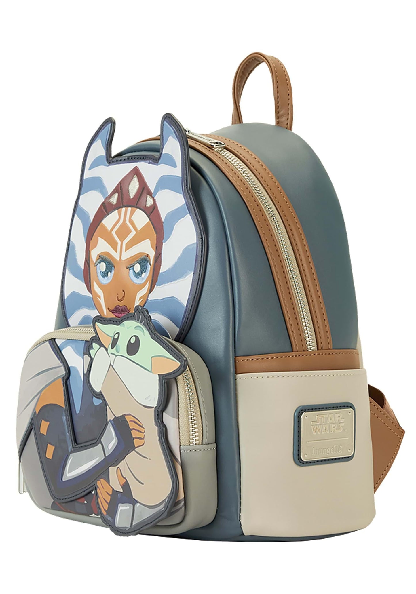 Loungefly Star Wars Ahsoka and Grogu Mini Backpack
