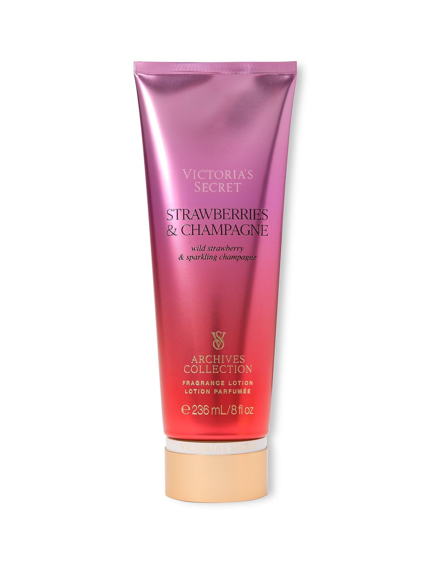 Victoria's Secret Strawberries & Champagne Fragrance Body Lotion (8 oz)