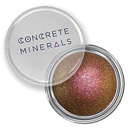 Concrete Minerals MultiChrome Eyeshadow, Intense Color Shifting, Longer-Lasting With No Creasing, 100% Vegan and Cruelty Free, Handmade in USA, 1.5