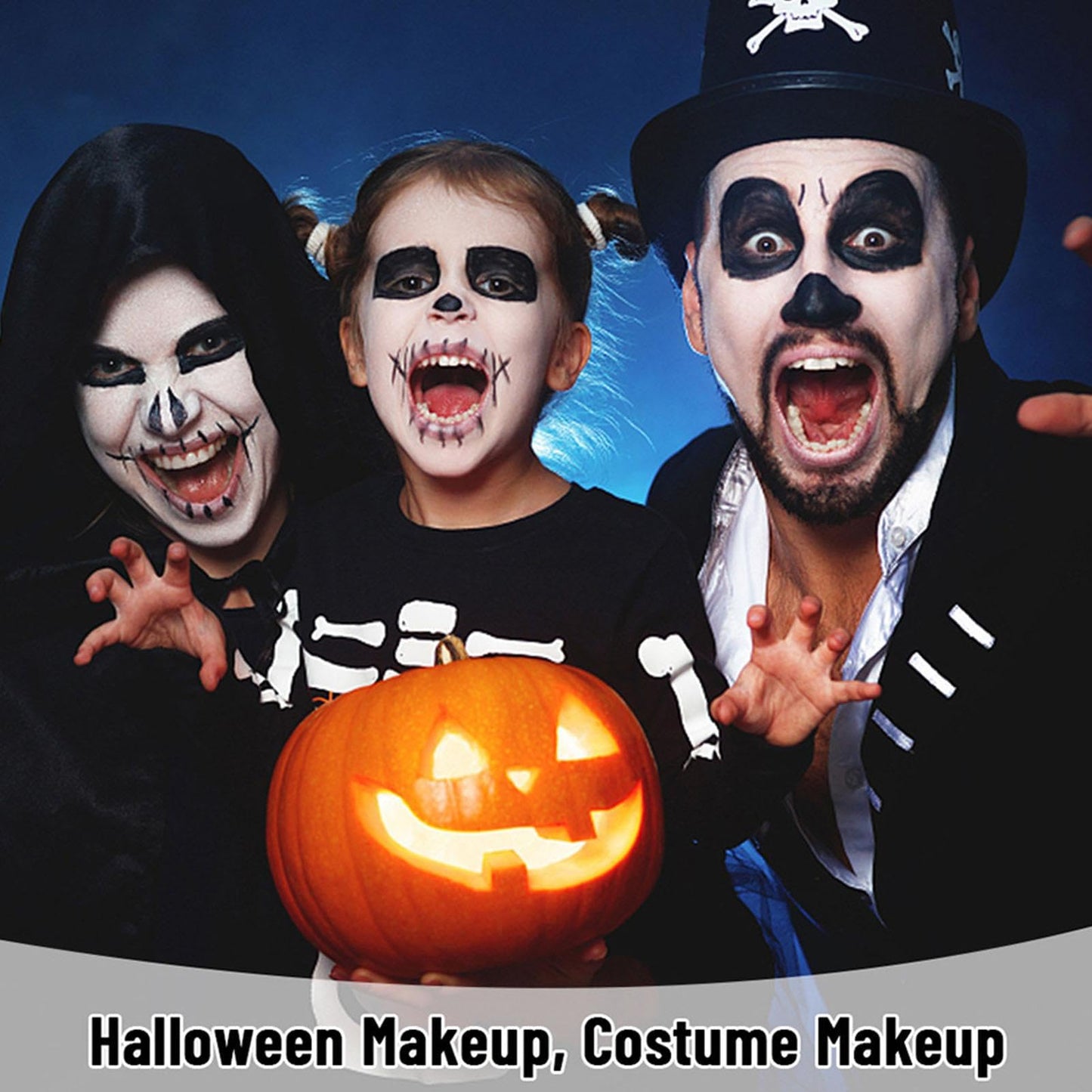 Shakven Black Face Paint Stick | Eye Black Stick, Face Paint, Body Paint, Waterproof, Long-lasting